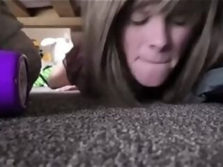 Mommy Stuck Under sofa Gets smashed